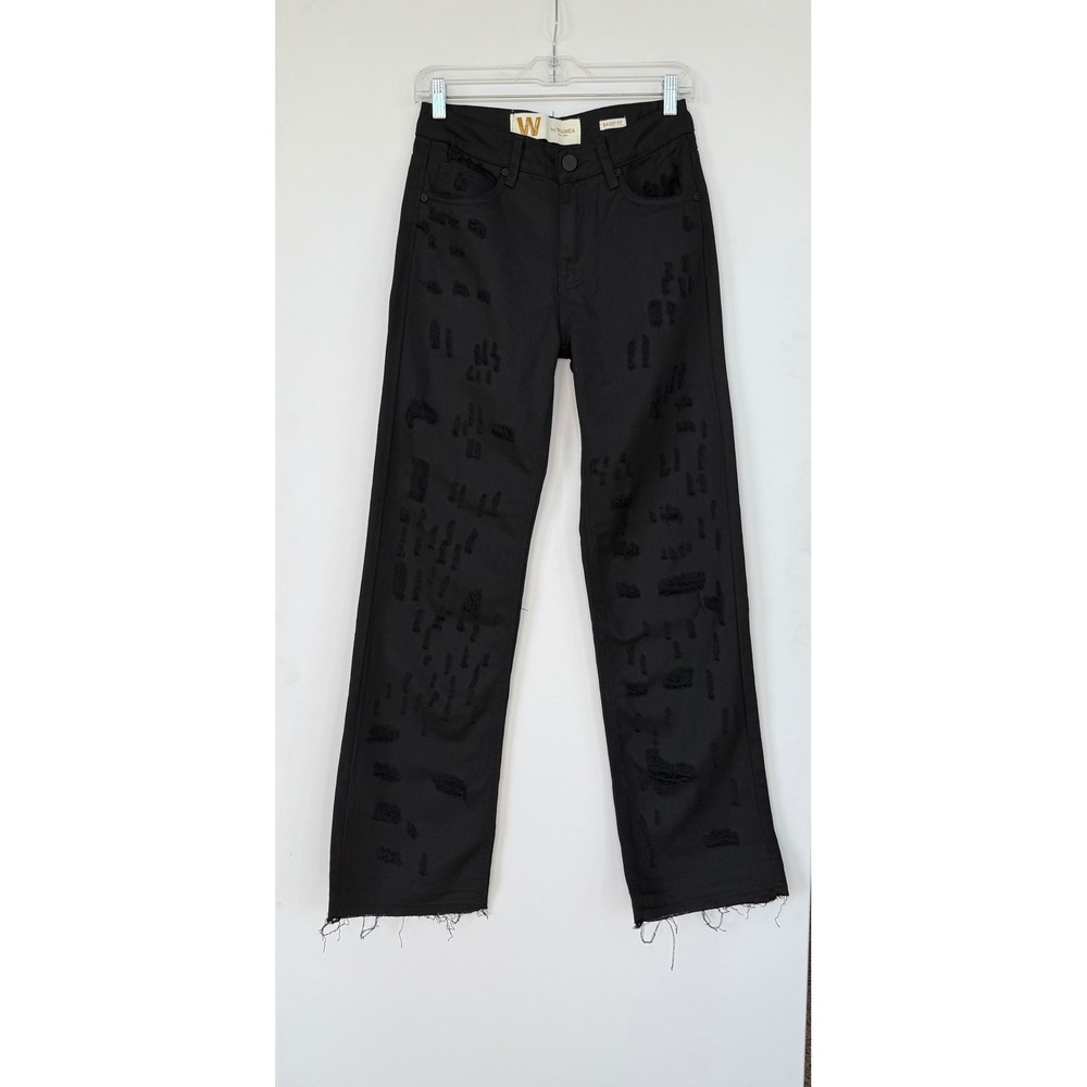 WAIMEA Black‎ Denim Distressed Baggy Fit Jeans Mens Size 28x32Grunge Street Rock
